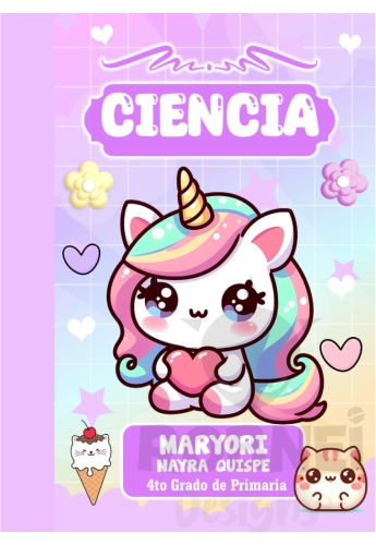 Unicornio Kawaii 02 Portada